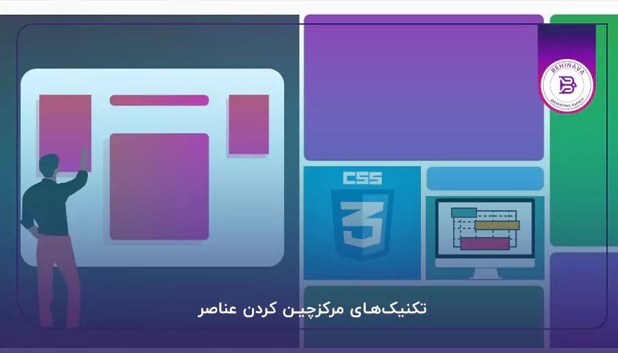 تکنیک‌های مرکزچین کردن عناصر