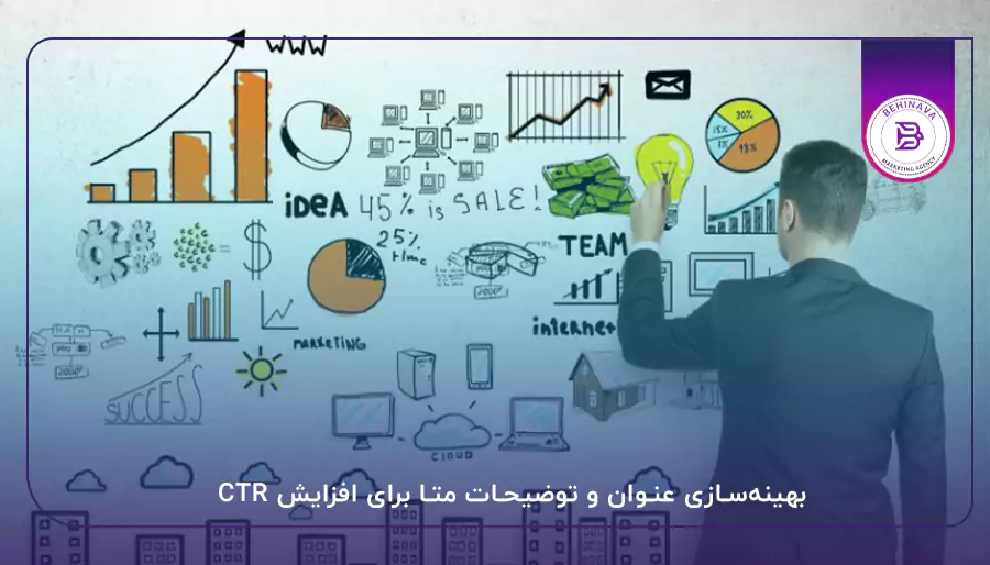 بهینه‌سازی عنوان و توضیحات متا برای افزایش CTR