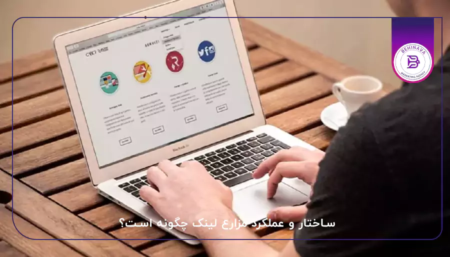 ساختار و عملکرد مزارع لینک چگونه است؟